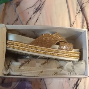 Shimmering Gold Women's Sandals